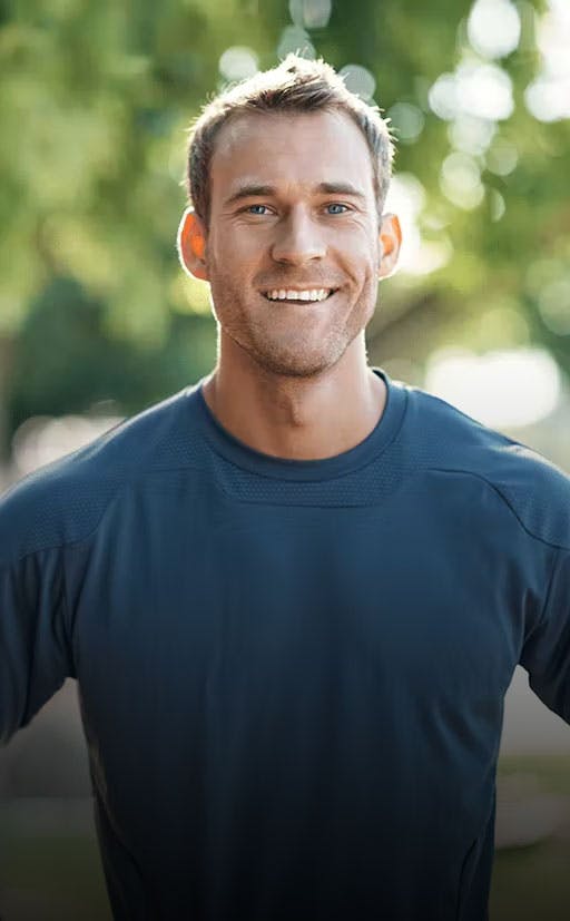 man after smile makeover in Fountain Valley