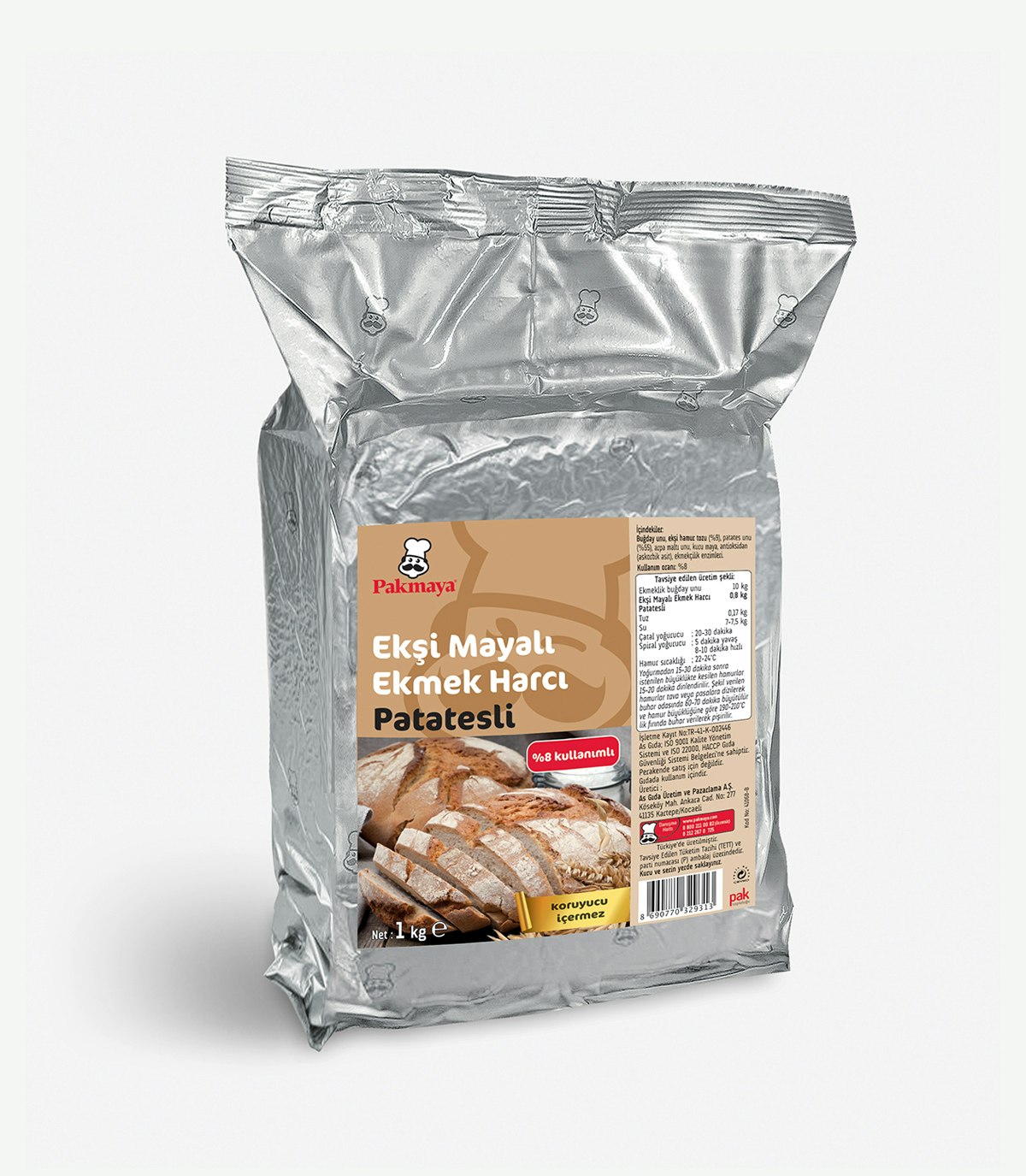 Potato Bread Mix With Sourdough Pakmaya