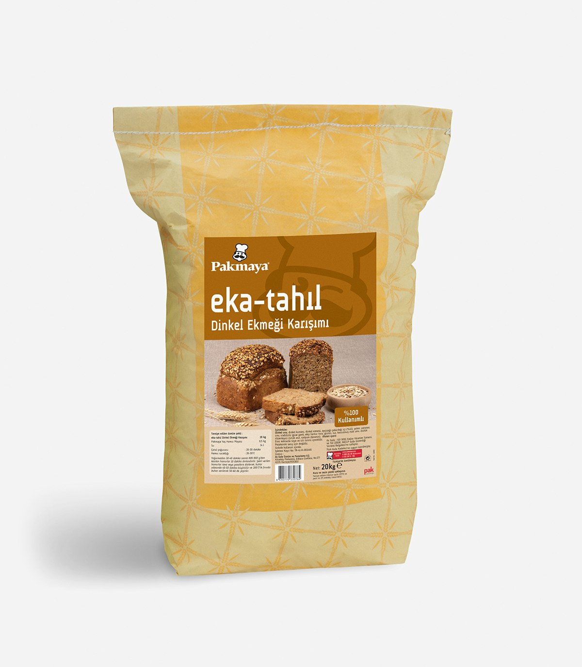 Eka-Tahıl Dinkel Bread Mix | Pakmaya