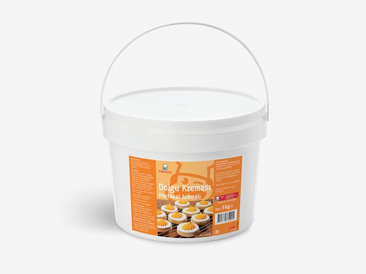 Cream Filler With Orange Flavored