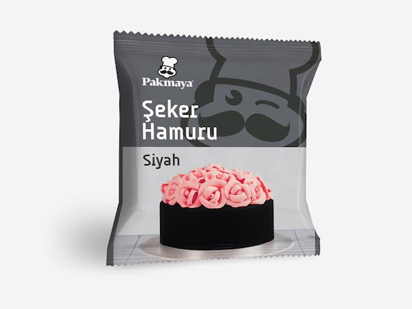 Şeker Hamuru Siyah