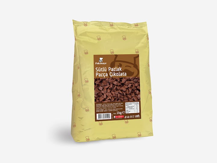 Sütlü Parlak Parça Çikolata Sütlü Parlak Parça Çikolata