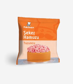 Şeker Hamuru Turuncu