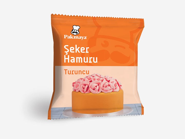 Orange Sugar Paste