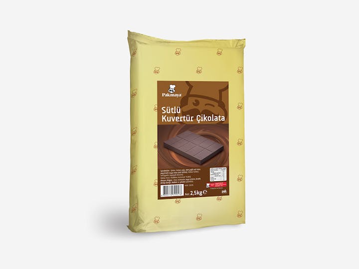 Sütlü Kuvertür Çikolata Sütlü Kuvertür Çikolata