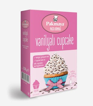 Pasta Dünyası Vanilyalı Cupcake 