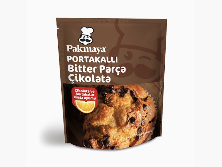 Portakallı Bitter Parça Çikolata  Portakallı Bitter Parça Çikolata