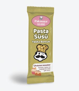Pasta Dünyası White Chocolate Coated Glitter Beads