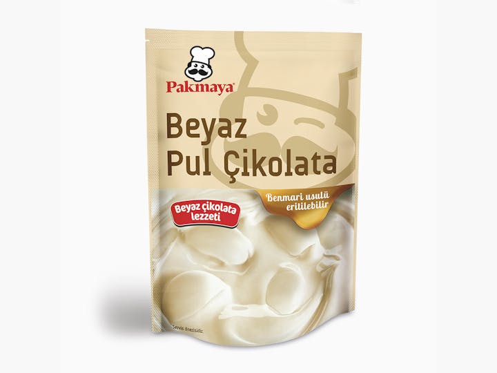 Beyaz Pul Çikolata 