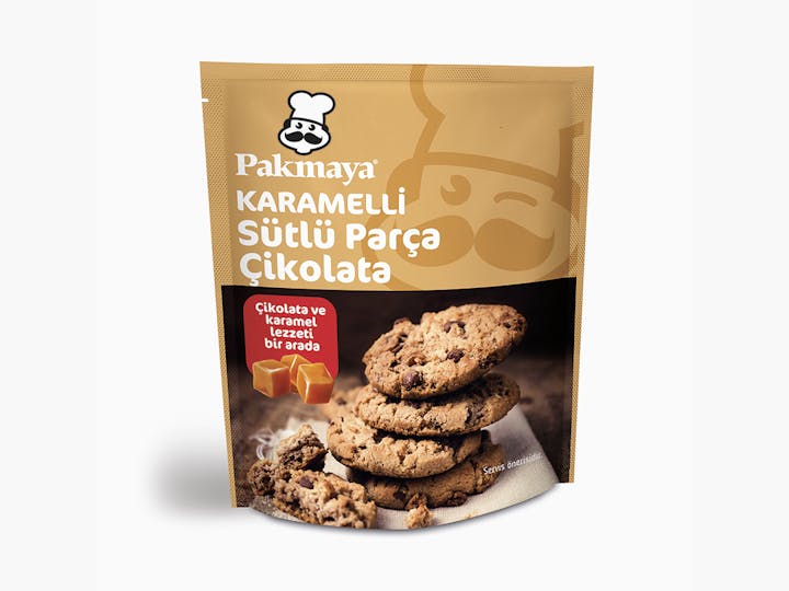 Karamelli Sütlü Parça Çikolata Karamelli Sütlü Parça Çikolata