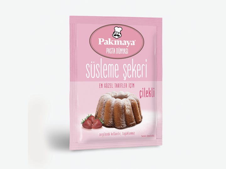 Süsleme Şekeri Çilekli