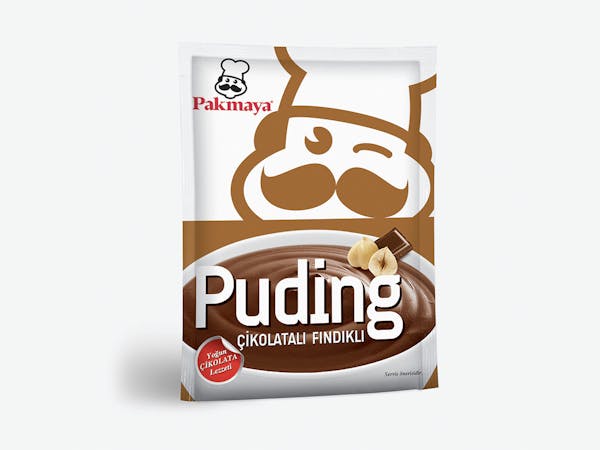 Çikolatalı Fındıklı Puding