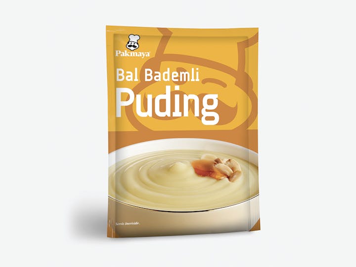 Bal Bademli Puding Bal Bademli Puding