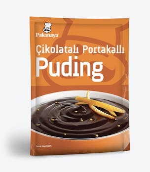 Çikolatalı Portakallı Puding