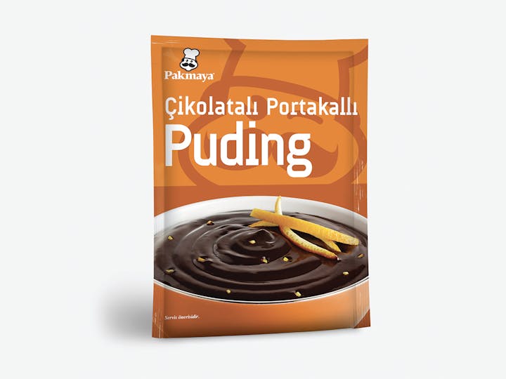 Çikolatalı Portakallı Puding