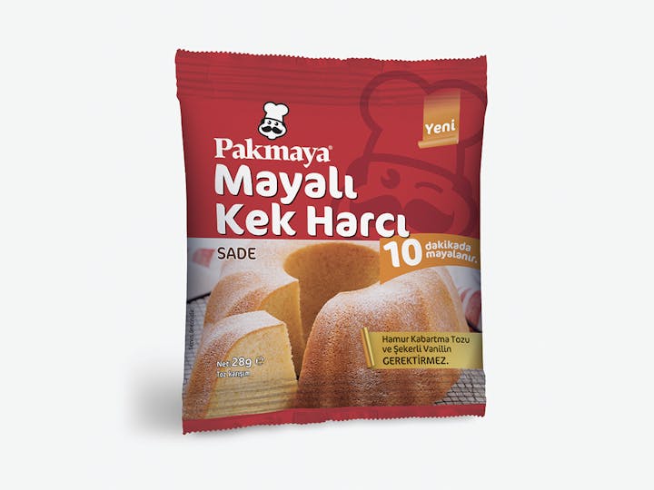 Mayalı Kek Harcı Sade