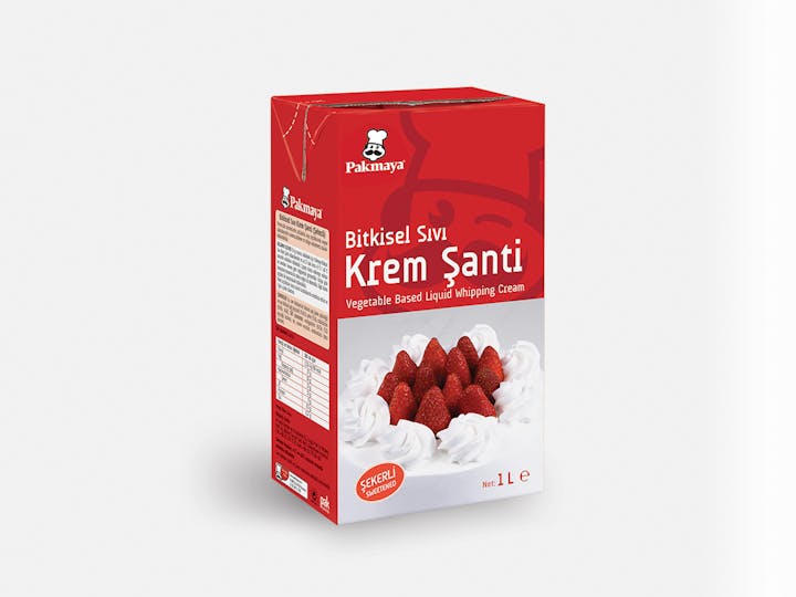 Bitkisel Sıvı Krem Şanti Şekerli Bitkisel Sıvı Krem Şanti Şekerli