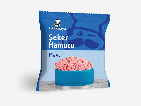Şeker Hamuru Mavi