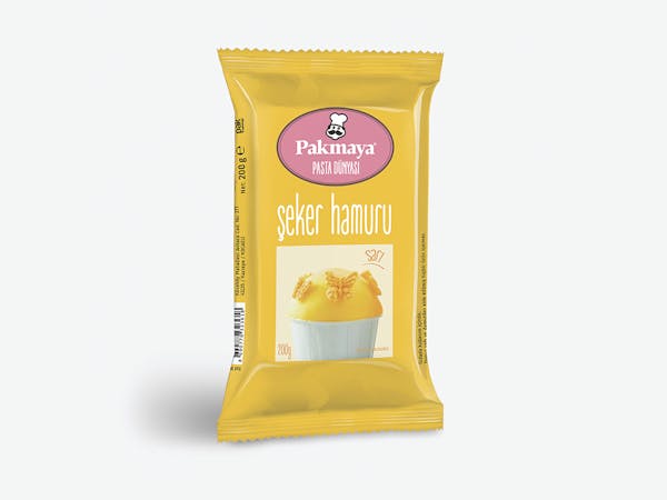 Pasta Dünyası Sarı Şeker Hamuru