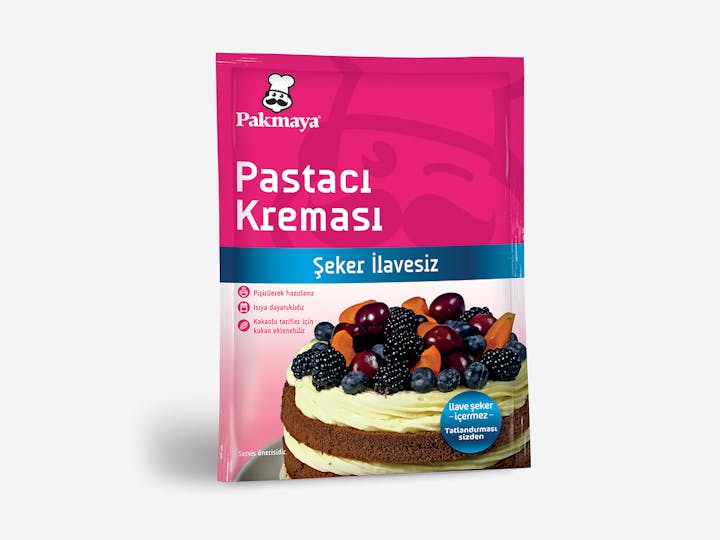 Şeker İlavesiz Pastacı Kreması Şeker İlavesiz Pastacı Kreması