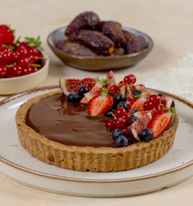 Şeker İlavesiz Pudingli Tart 