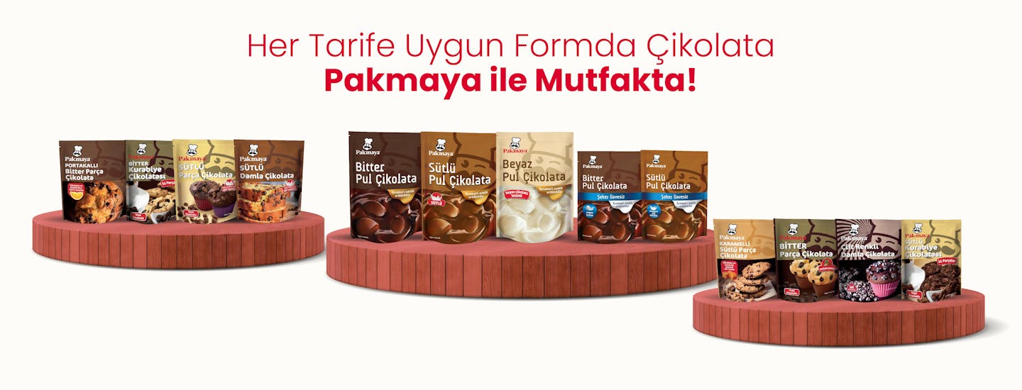 Pakmaya Çikolata Ailesi