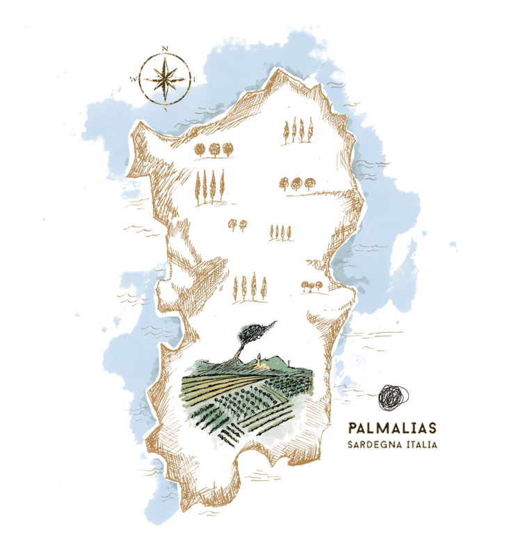 Sardinia Map