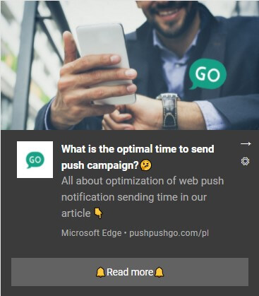 web push notification example