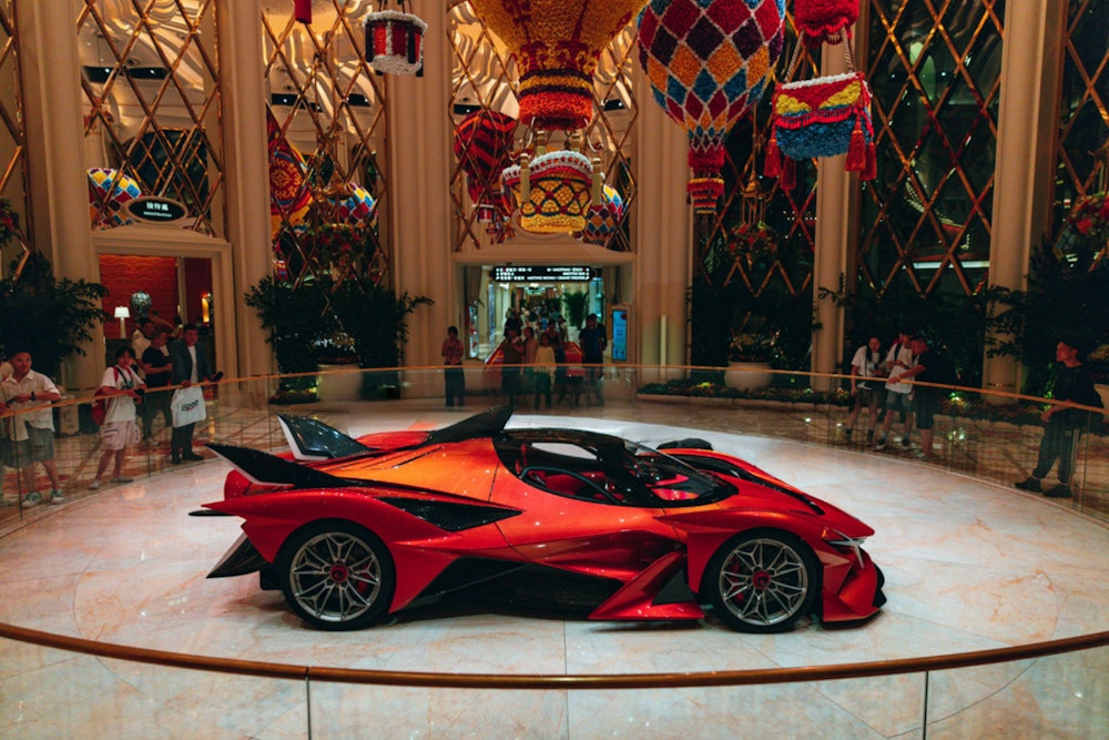 2023 Apollo Project EVO Showcased at The Wynn Signature 2024 Hypercar