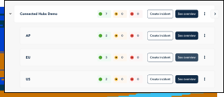 Connected Hubs screenshot