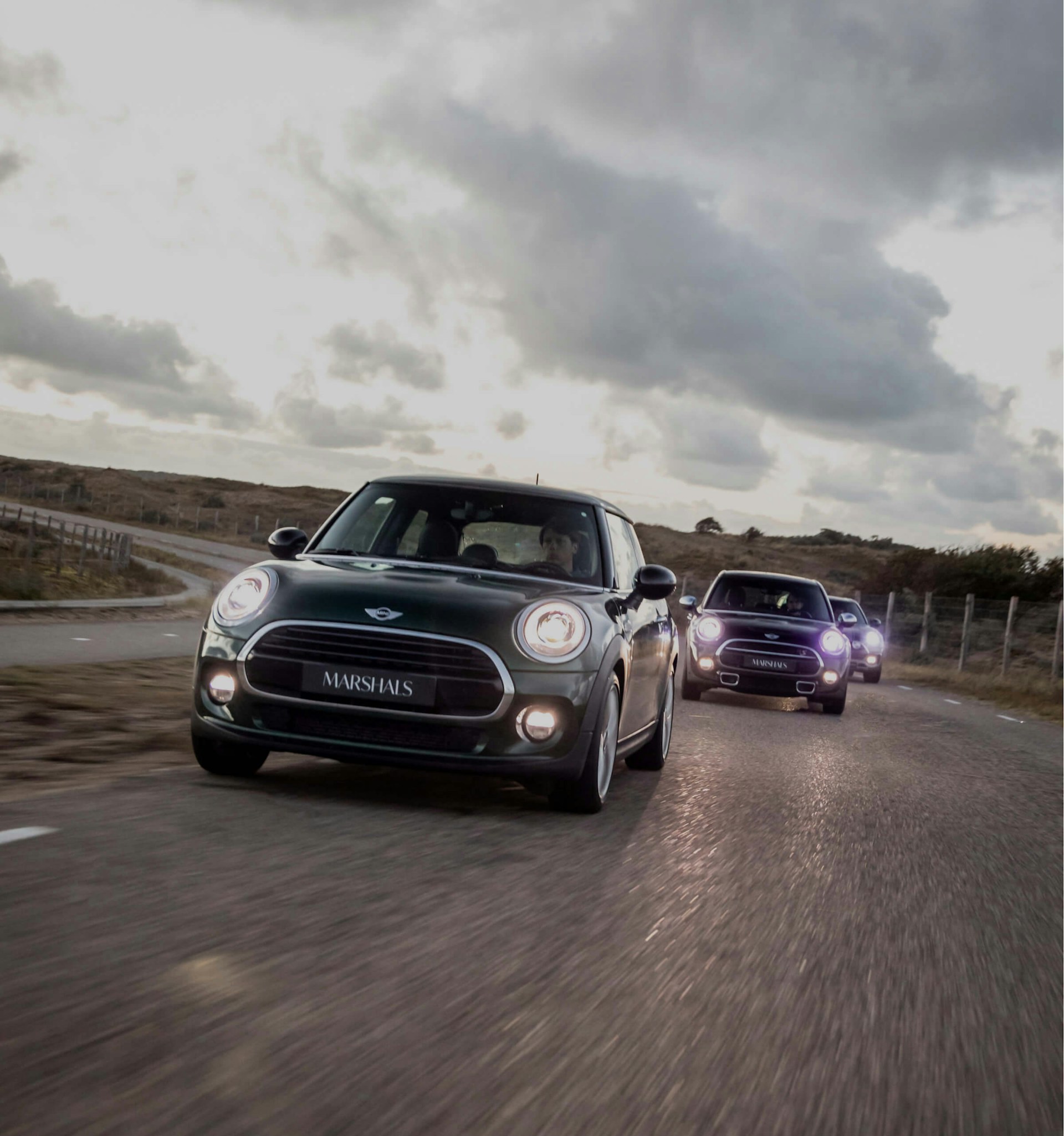 mini-driving-on-theroad-with-custom-plate
