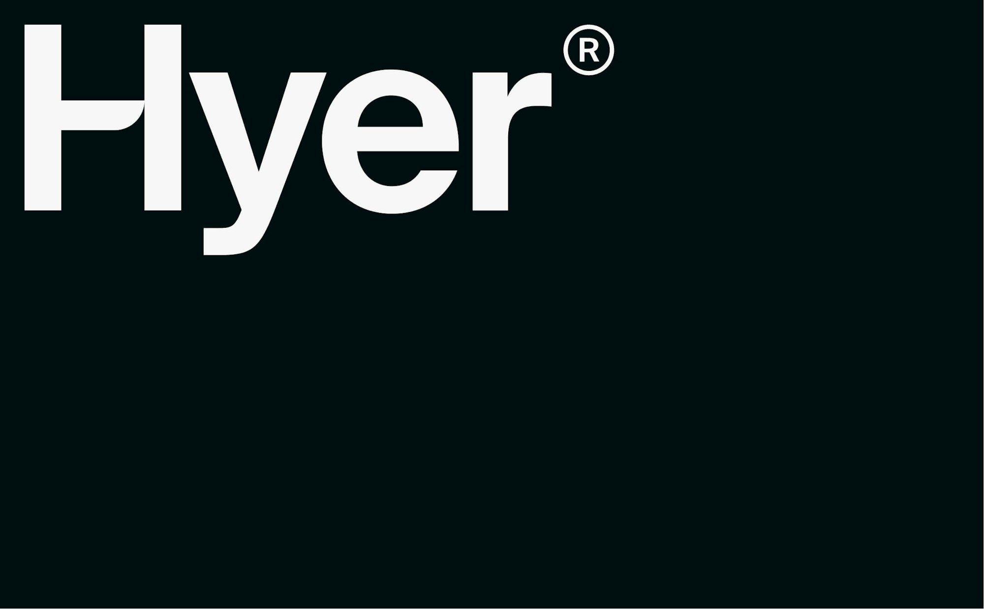 Hyer Logo White On Black Stuurmen