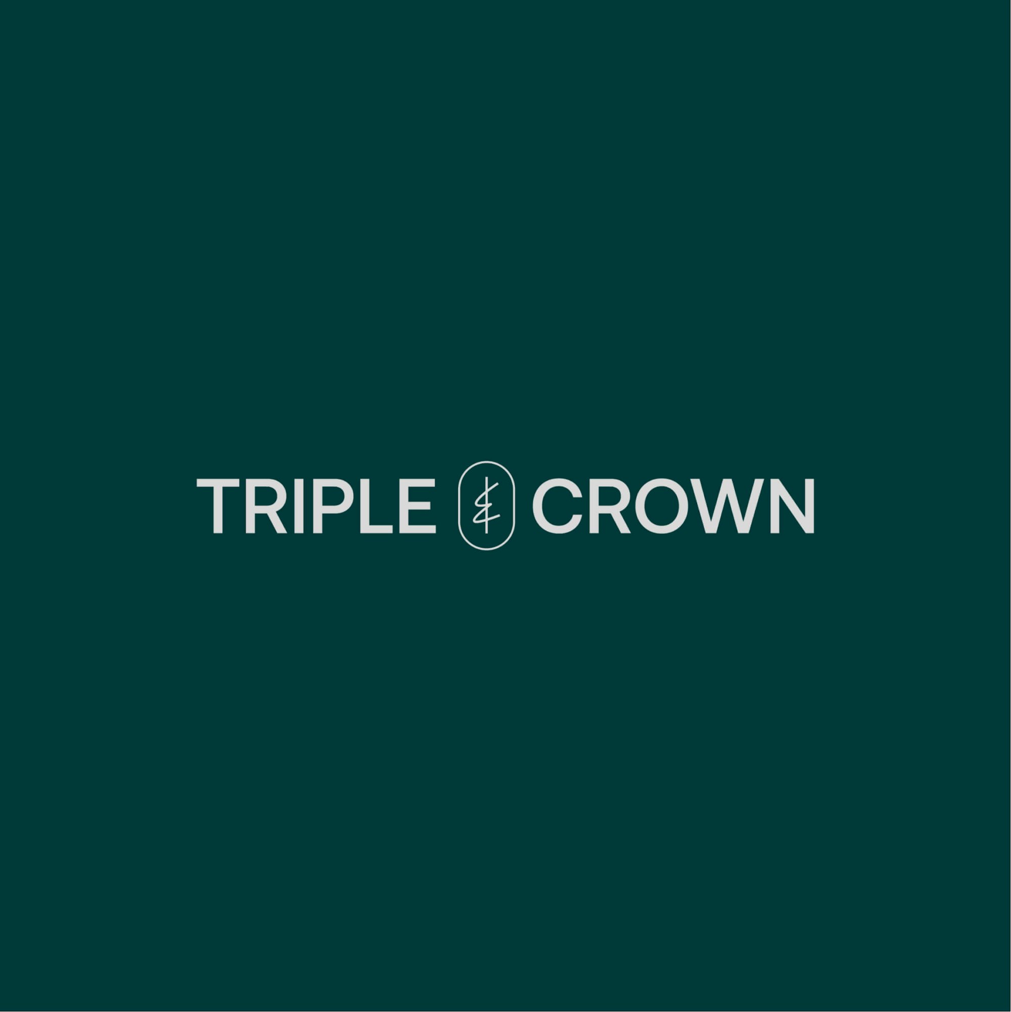 triple-crown-logo-green-white-logodesign