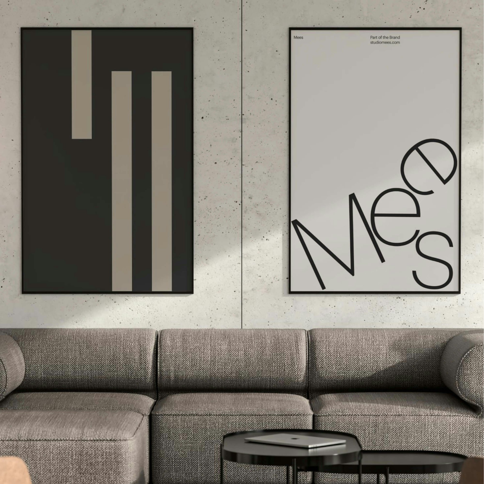 Poster design for Studio Mees gemaakt door Stuurmen