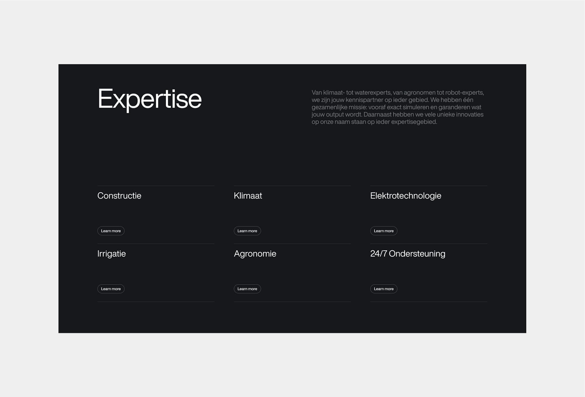 Certhon web design desktop expertise page