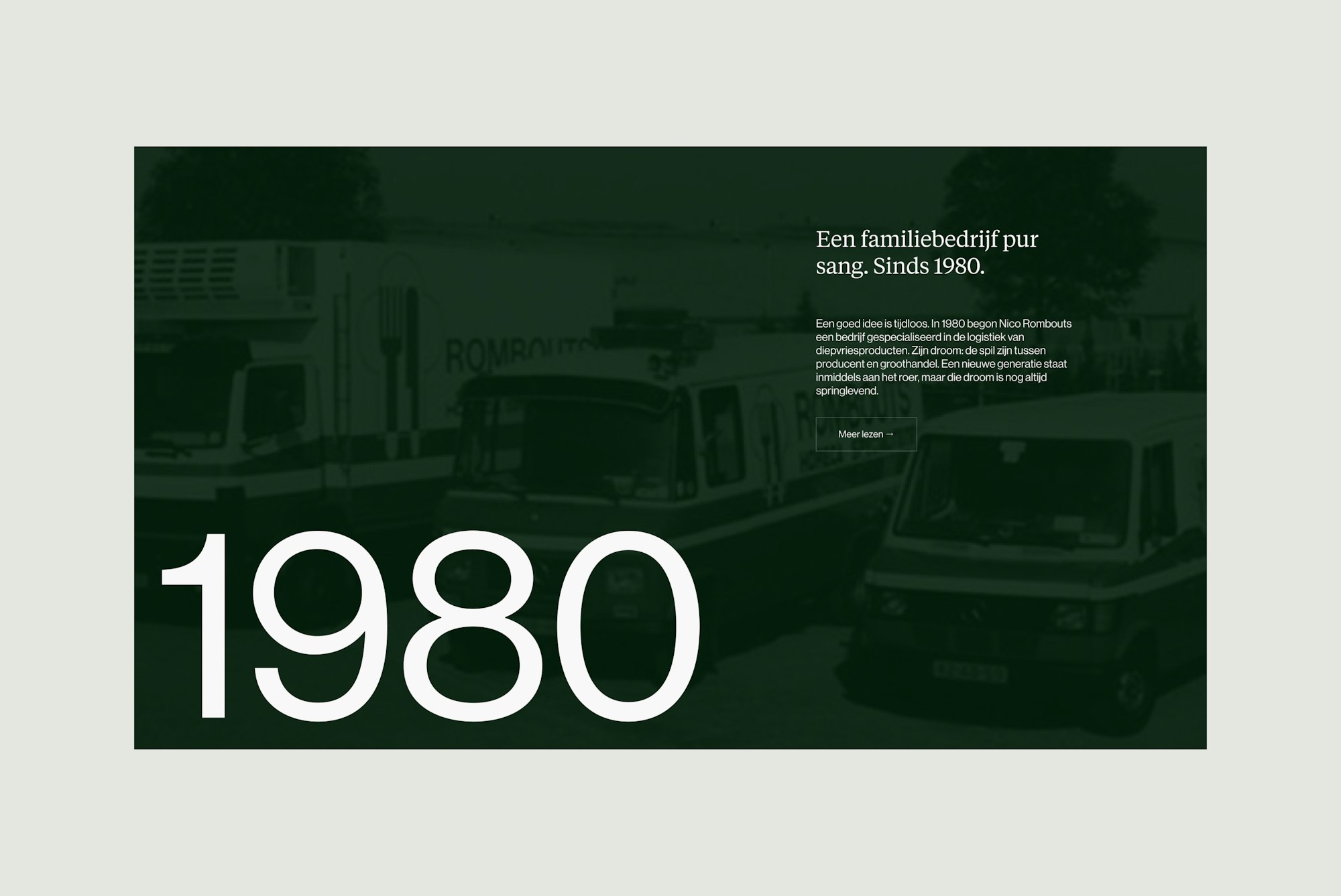 Froster desktop website 1980