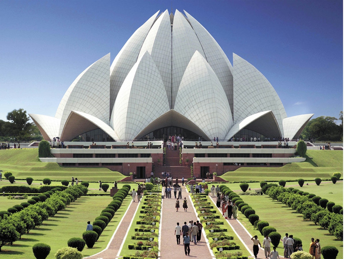 The Baha'i House of Worship near New Delhi, known as the Lotus Temple, was named as one of 100 canonical works of the 20th century in the recently published "World Architecture 1900-2000: A Critical Mosaic, Volume Eight, South Asia."