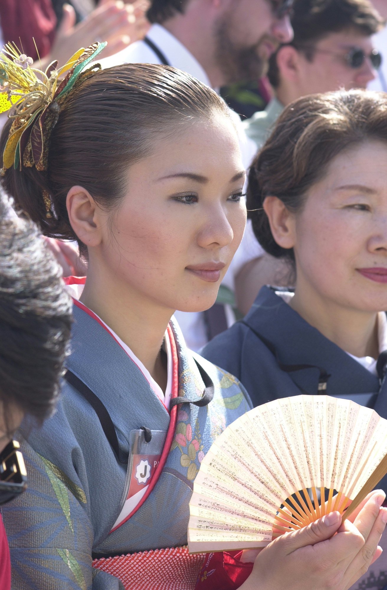 Thousands of Baha'is from around the world attended a devotional program on 23 May 2001 as part of the inauguration of the Terraces on Mount Carmel.