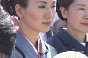 Thousands of Baha'is from around the world attended a devotional program on 23 May 2001 as part of the inauguration of the Terraces on Mount Carmel.