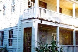 The Louis G. Gregory Museum building, in Charleston, South Carolina, USA.