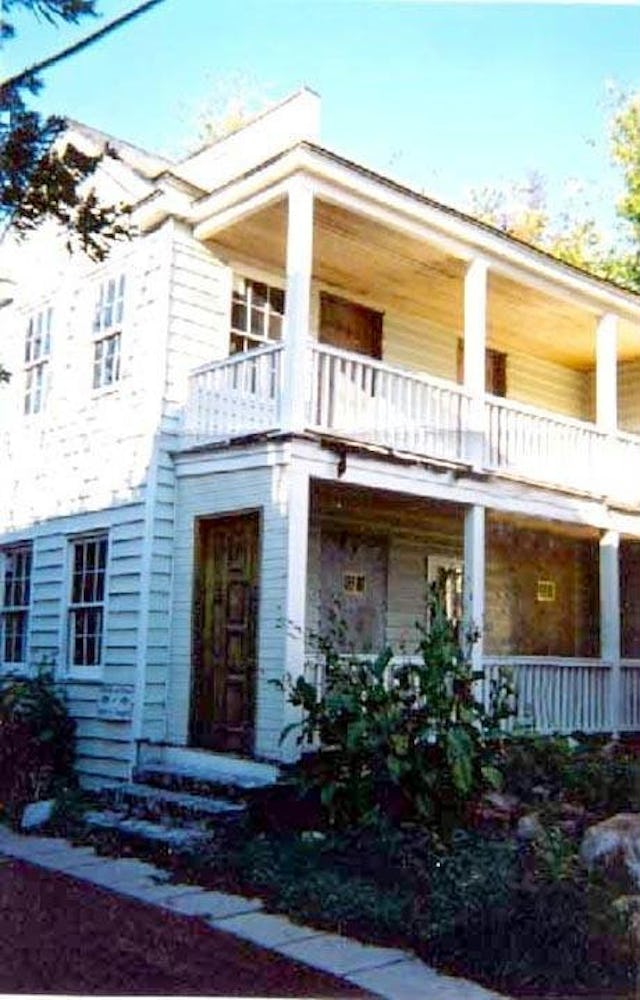 The Louis G. Gregory Museum building, in Charleston, South Carolina, USA.