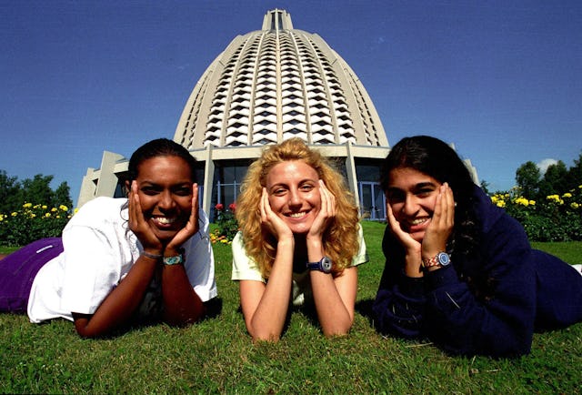 Unity in diversity: Baha'i House of Worship, Langenhain, Germany.| From a photographic exhibition by Francisco Gonzalez, entitled "Architects of Unity".