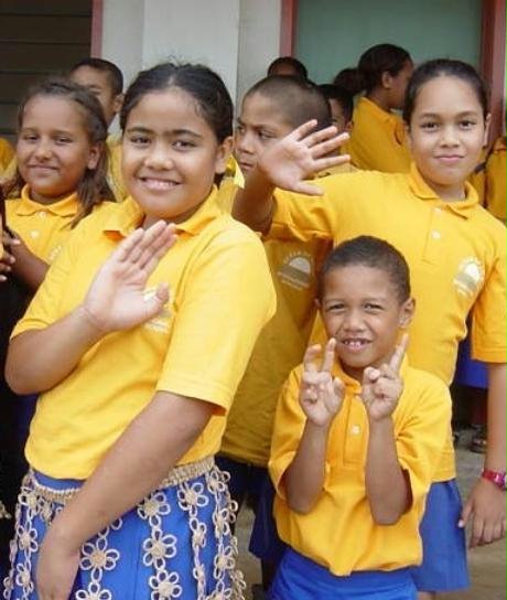 Hello to an international world…students at Ocean of Light are receiving an education that will give them a world-embracing vision.