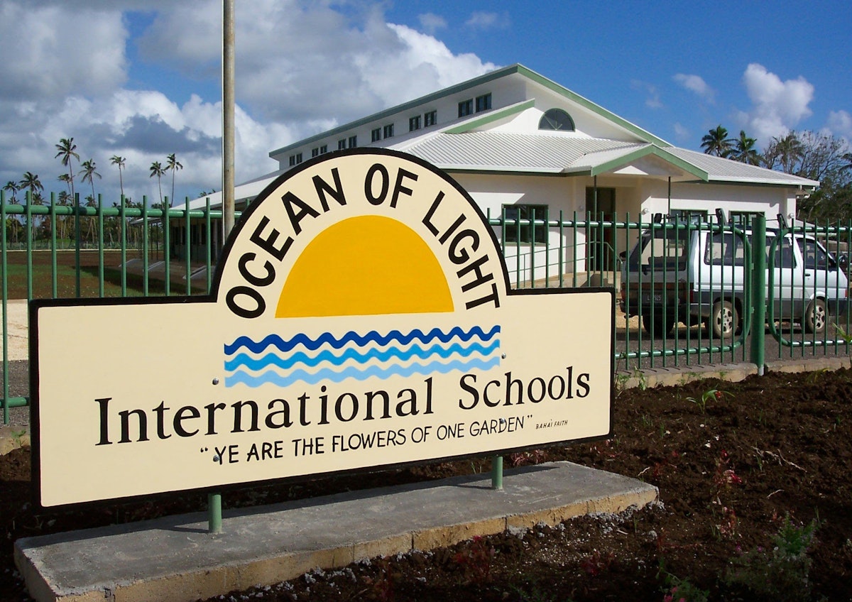Ocean Light International School, which first opened its doors in 1996, now has new internet-ready buildings.