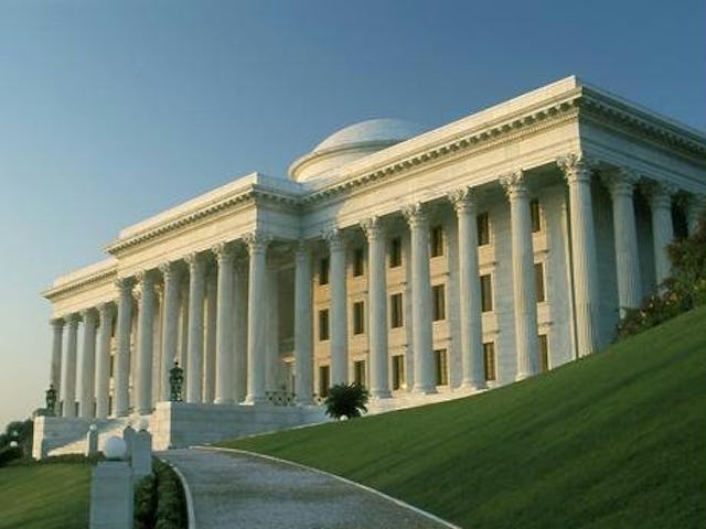 The Seat of the Universal House of Justice, located on Mount Carmel, is the home of the Baha'i Faith's international governing body, which will be elected in April by postal ballot by electors in 178 countries.