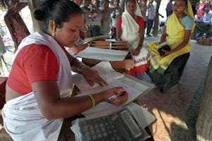 Banking on the future in Nepal. (Photo: Ryan Lash)