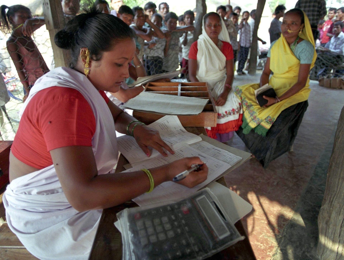 Banking on the future in Nepal. (Photo: Ryan Lash)