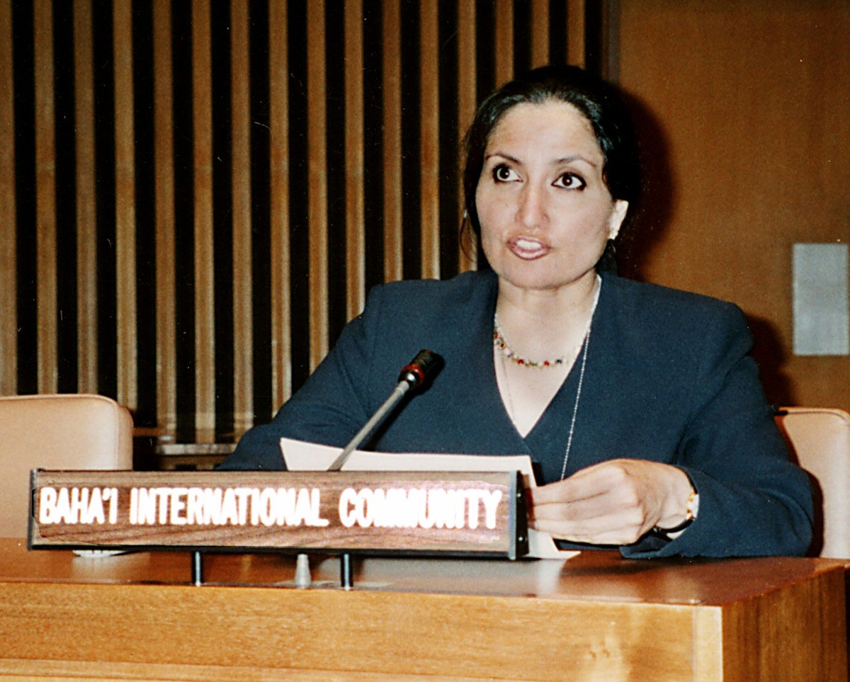 Bani Dugal, the new chair of the NGO Committee on the Status of Women at the United Nations.