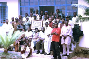 Sierra Leone: participants at the national convention.