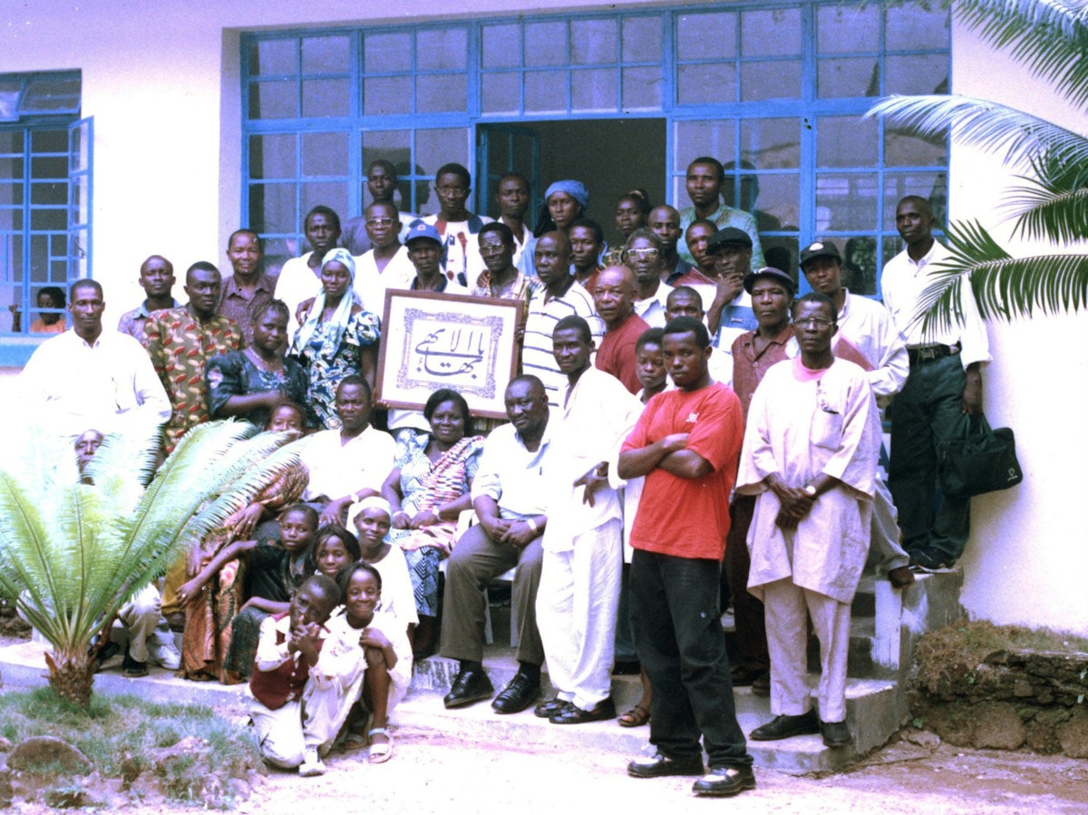 Sierra Leone: participants at the national convention.